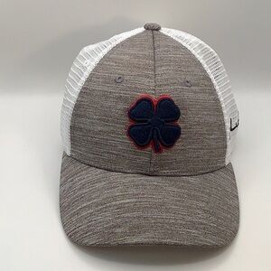 Black Clover Live Lucky Hat Cap Fitted  L/XL Memory Fit Golf Sport